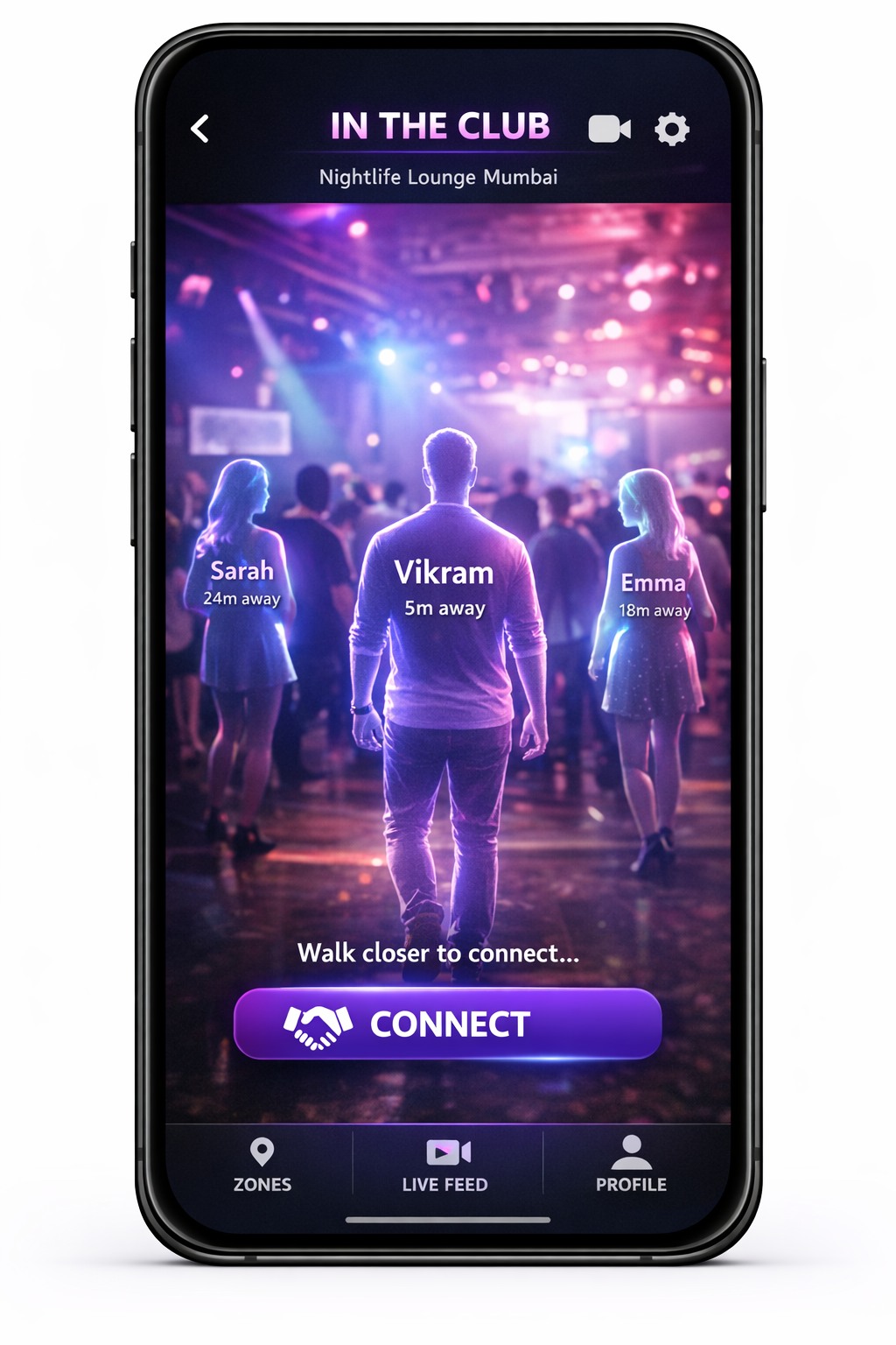 AR nightlife experience