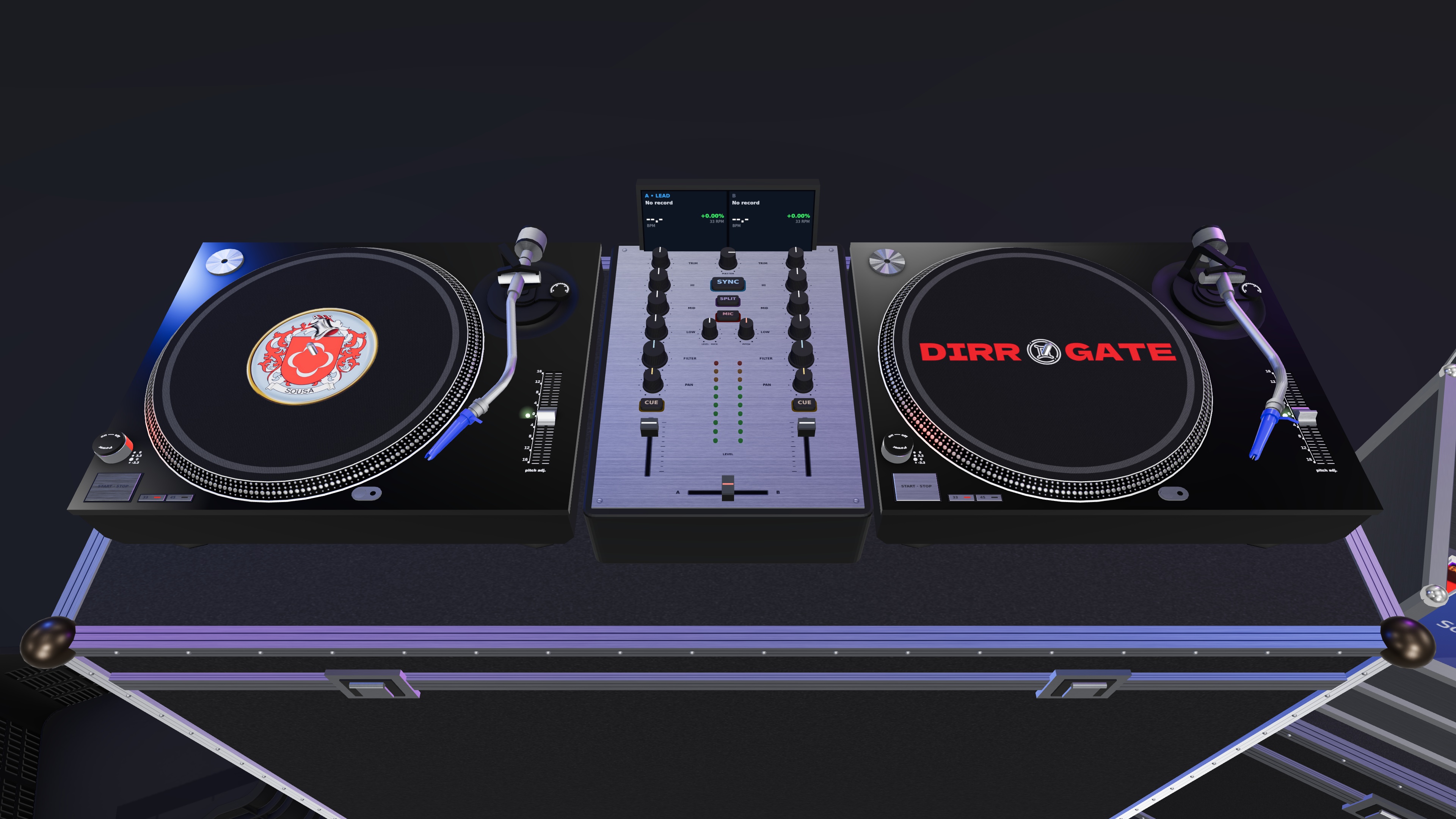 Tactile Vinyl Meets Spatial Computing